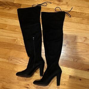 Mossimo Supply Co. Black Over the Knee Boots